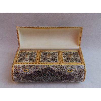 Miniature Hand Painted Jewelry Box - HM3000