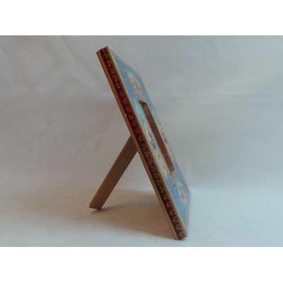 Khatam & Miniature on Framed Mirror - HM3002