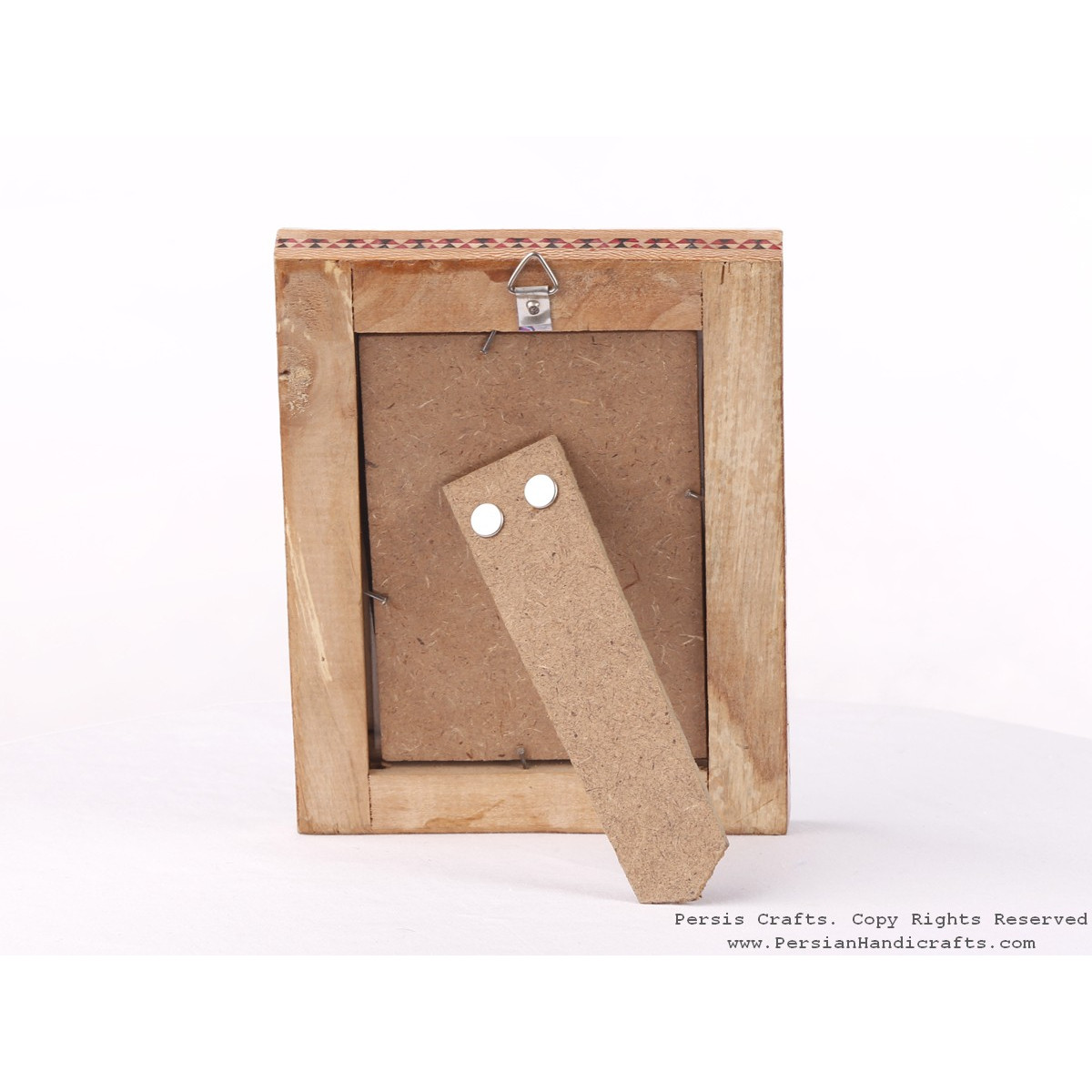 Miniature Handpainting (Shirin & Farhad) with Khatam Frame - HM3101-Persian Handicrafts