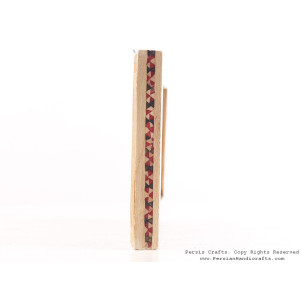 Miniature Hanpainting (Chovgan Game) with Khatam Frame - HM3103-Persian Handicrafts