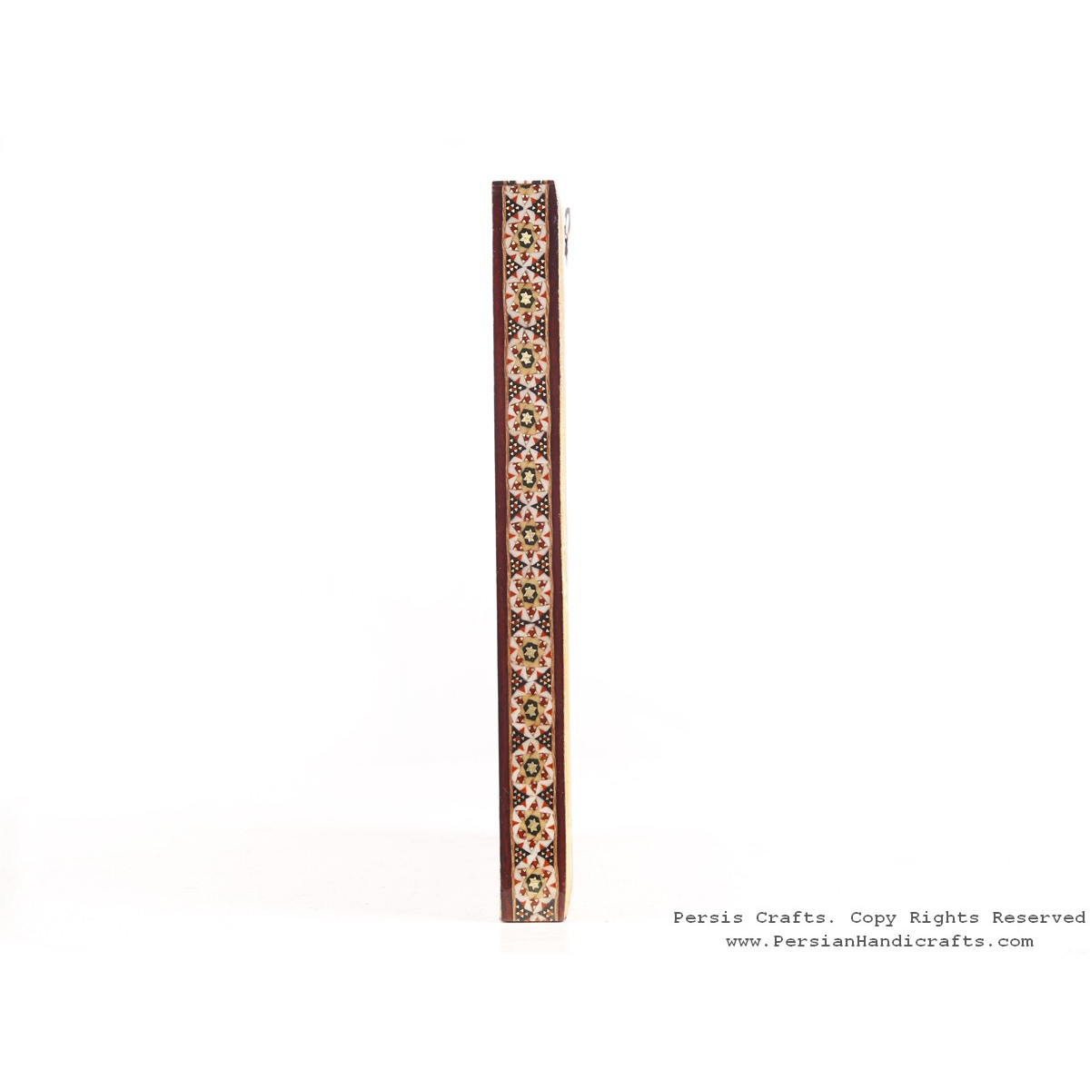 Miniature Hanpainting (Shahrzad) with Khatam Frame - HM3106-Persian Handicrafts