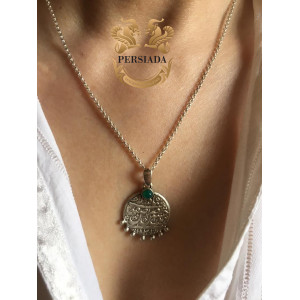 Silver Necklace | Silver Coating Chain Handmade | PHA707 | Persiada