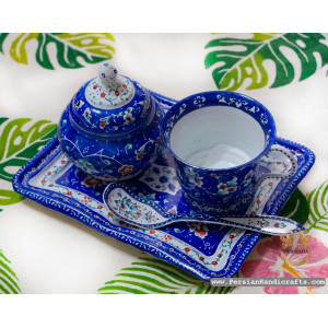 Tea Sugar Set | Hand Painted Minakari | PHE2101 | Persiada