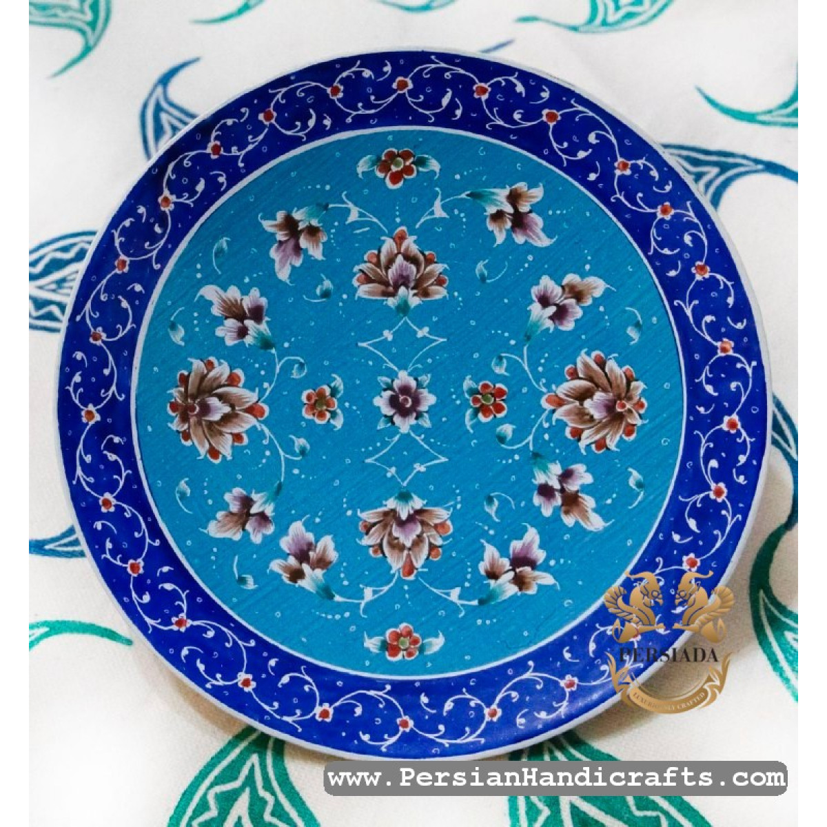 Wall Plate | Hand Painted Minakari | PHE2106 | Persiada