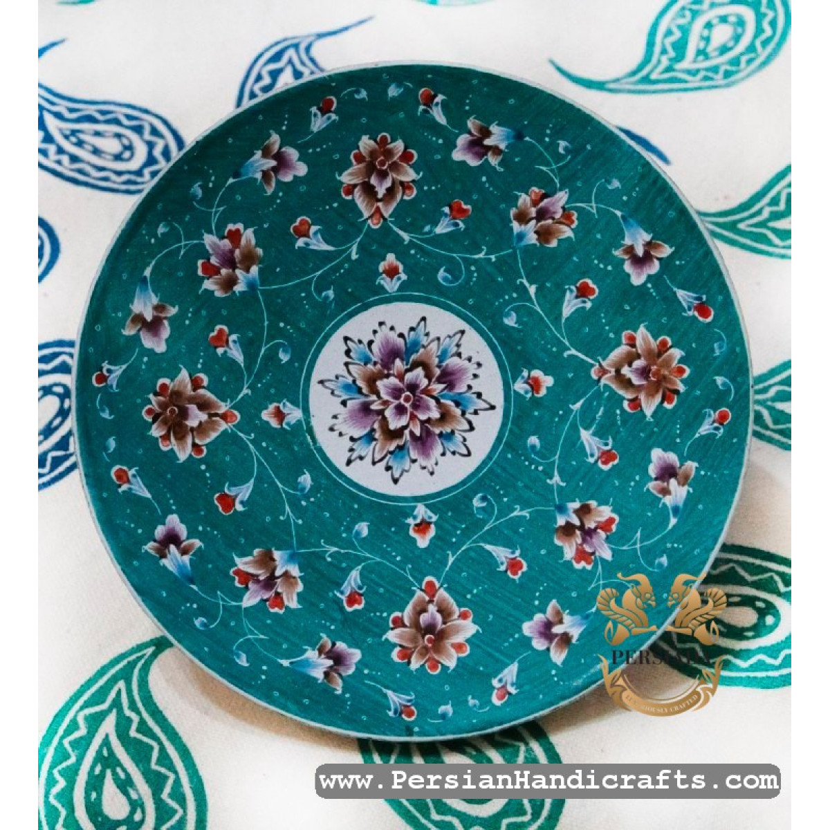 Wall Plate | Hand Painted Minakari | PHE2106 | Persiada