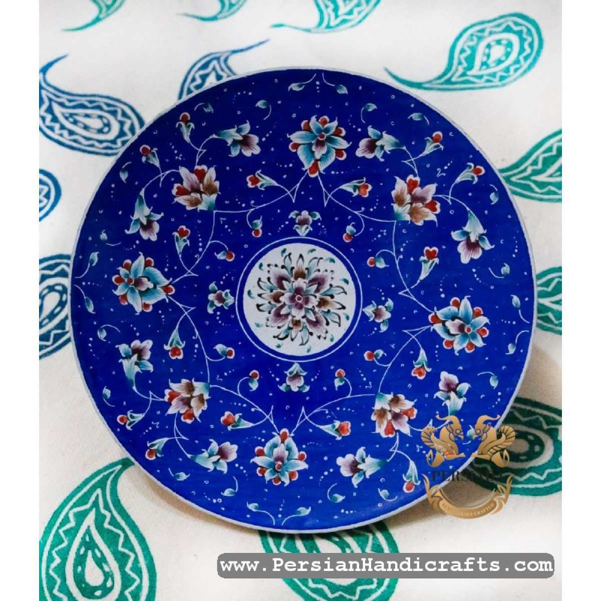 Wall Plate | Hand Painted Minakari | PHE2106 | Persiada