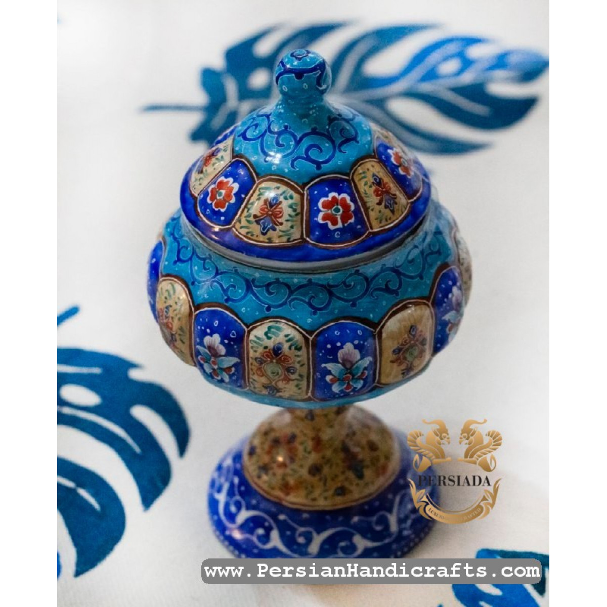 Candy Dish | Hand Painted Minakari | PHE2108 | Persiada