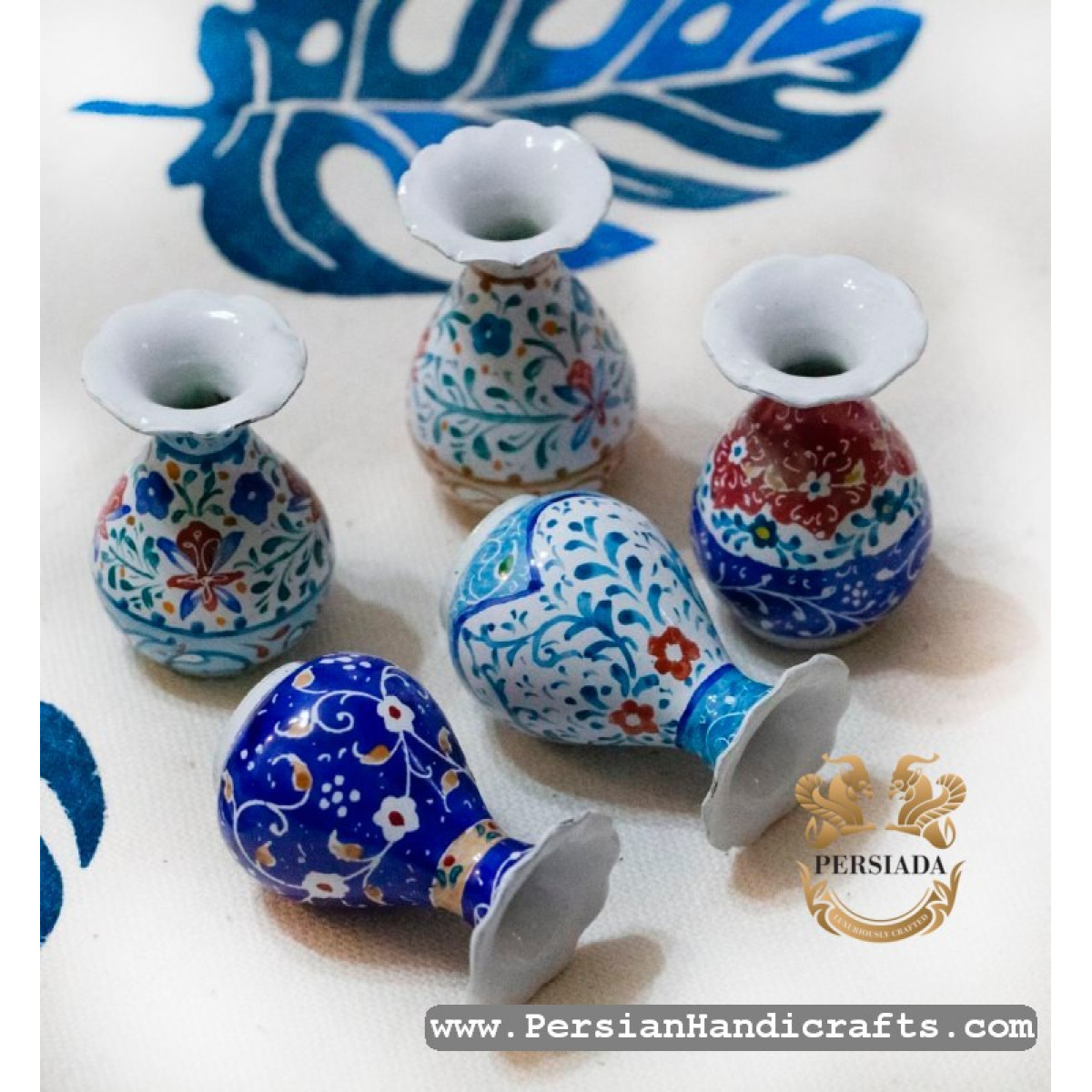 Flower Vase | Hand Painted Minakari | PHE2114 | Persiada