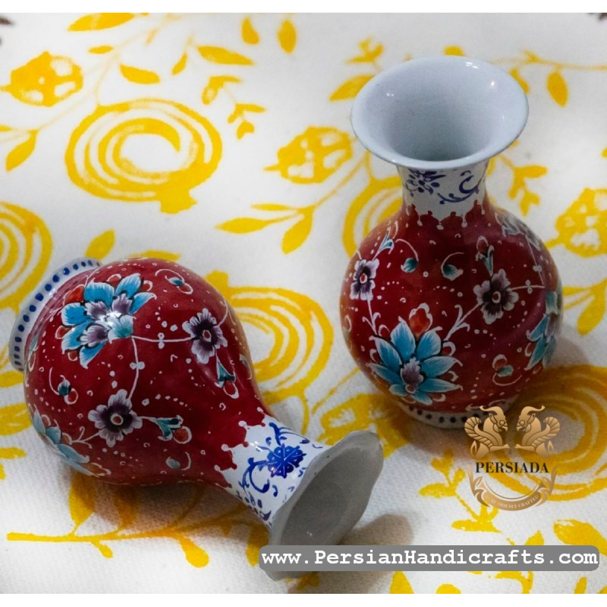 Flower Vase | Hand Painted Minakari | PHE2114 | Persiada