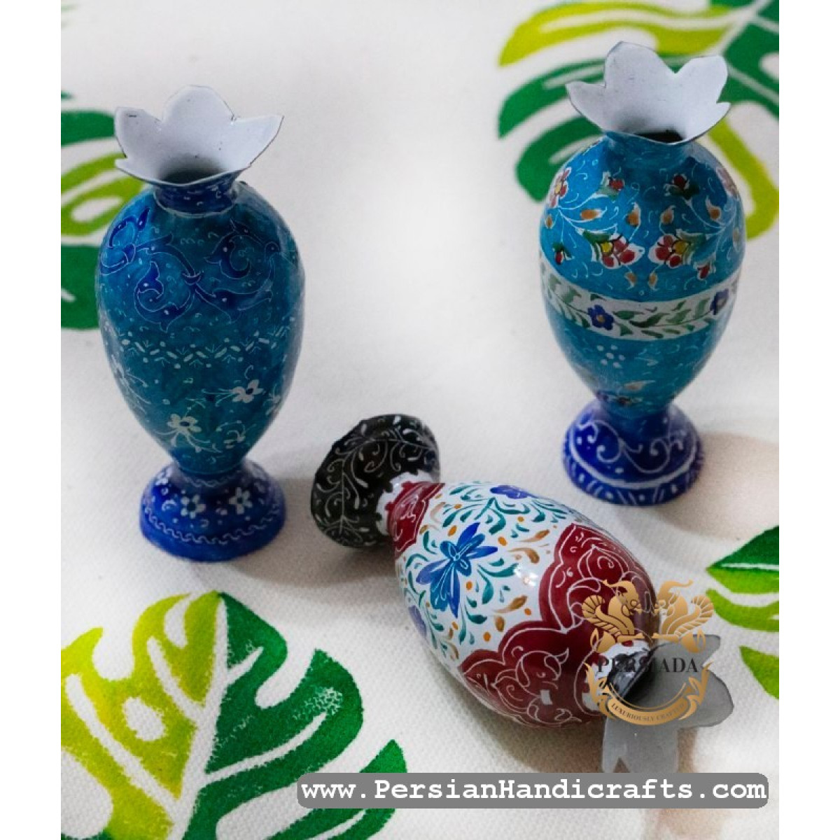 Flower Vase | Hand Painted Minakari | PHE2114 | Persiada