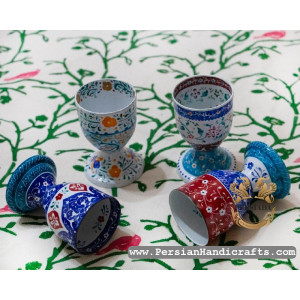 Egg Cup | Hand Painted Minakari | PHE2117 | Persiada