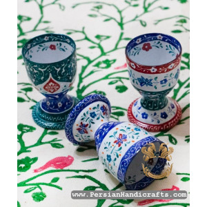 Egg Cup | Hand Painted Minakari | PHE2117 | Persiada