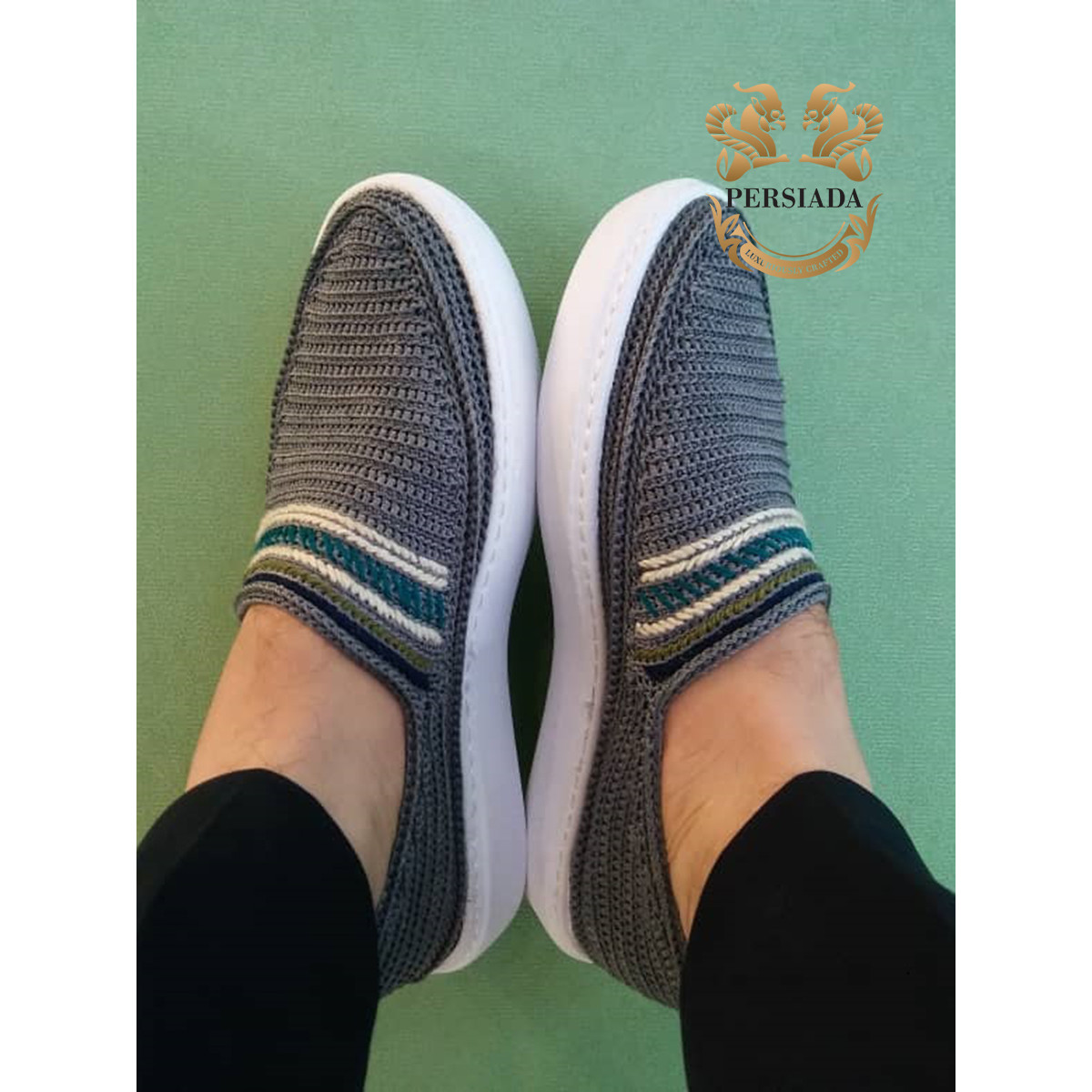 Give Traditional Persian Shoes | Cotton Handmade | PHG701 | Persiada