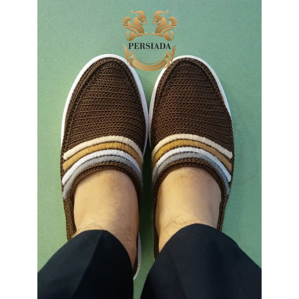 Give Traditional Persian Shoes | Cotton Handmade | PHG701 | Persiada