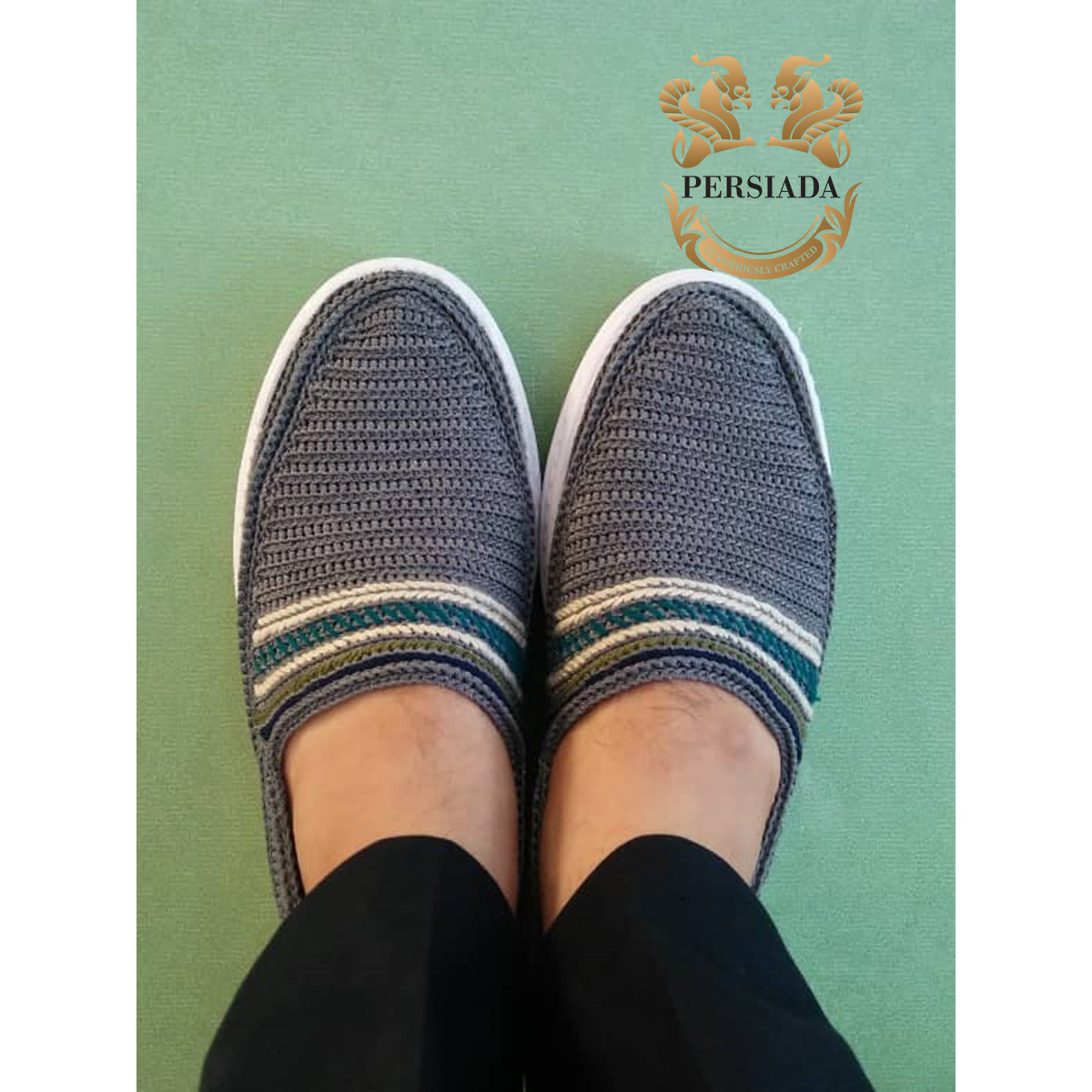 Give Traditional Persian Shoes | Cotton Handmade | PHG701 | Persiada