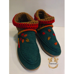 Give Traditional Persian Shoes | Cotton Handmade | PHG701 | Persiada