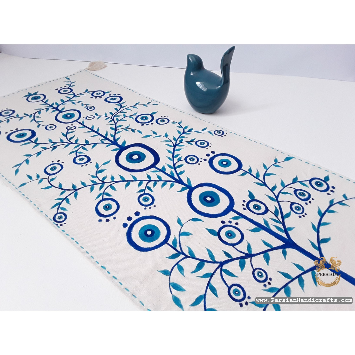 Runner Tablecloth | Handmade Organic Cotton | PHGH617 Persiada