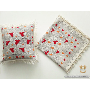 Cushion Cover Tablecloth | Handmade Organic Cotton| PHGH618 Persiada