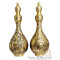 Antique Style Liquor Decanter | Miniature on Brass Handgraved Ghalamzani | PHGL702