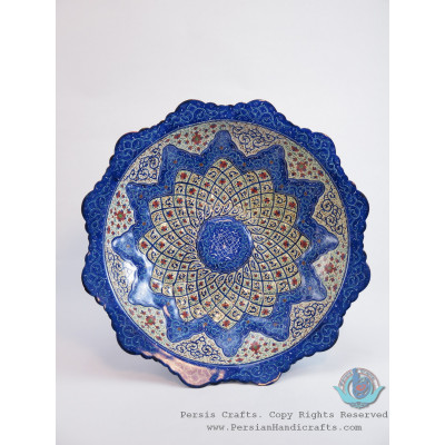Enamel (Minakari) Pedestal Cookie Platter - PE1103