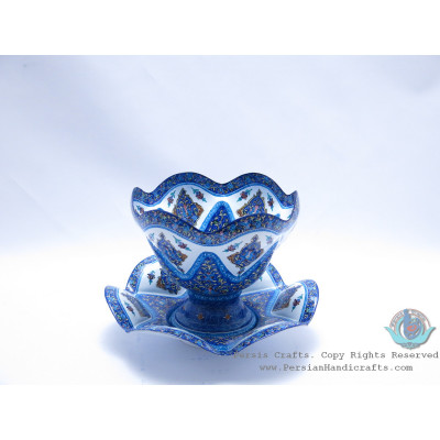 Enamel (Minakari) Candy/Nuts Bowl & Plate - PE1106