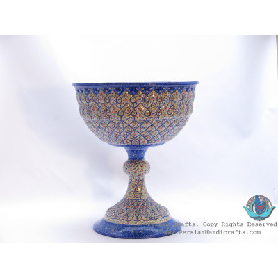 Enamel (Minakari) Eslimi Pedestal Candy/Nuts Bowl - PE1110