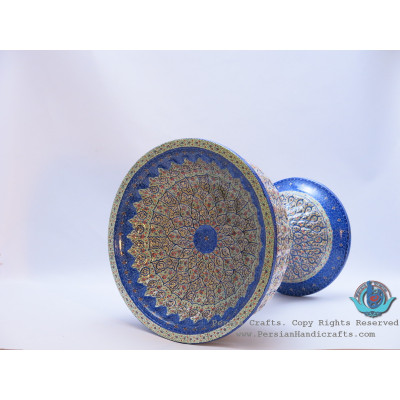 Enamel (Minakari) Eslimi Pedestal Candy/Nuts Bowl - PE1110