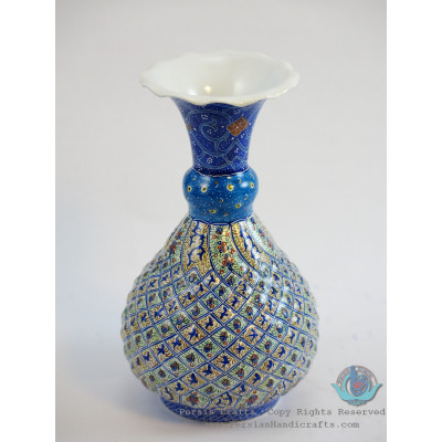 Enamel (Minakari)  Eslimi Flower Vase - PE1115