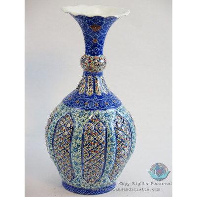 Enamel (Minakari)  Eslimi Flower Vase - PE1116