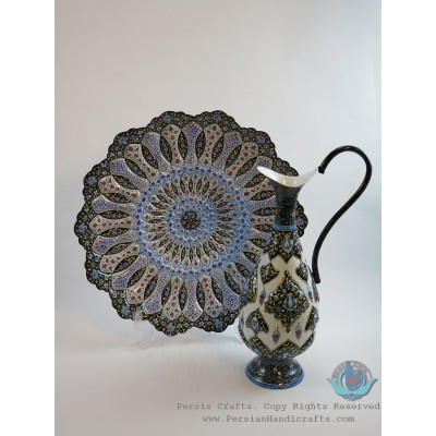 Enamel (Minakari) Eslimi Toranj Cruet Saucer - PE1123