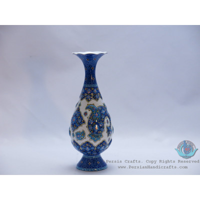 Enamel (Minakari) Bote Jeghe Eslimi Flower Vase - PE1131