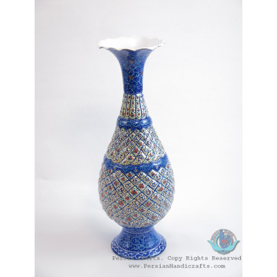 Enamel (Minakari) Classical Eslimi Flower Vase - PE1162