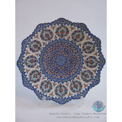 Enamel (Minakari) Wall Hanging Plate - PE1173