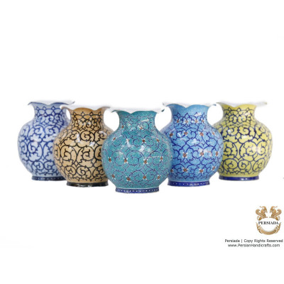 Mini Flower Vase - Enamel Minakari | PE4109