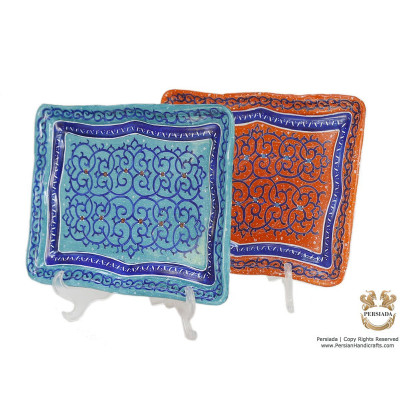 Mini Snack Tray - Enamel Minakari | PE4113