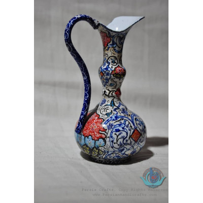 Enamel Minakari Small Cruet Saucer - PE1011