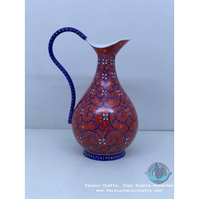 Small Cruet Saucer - Enamel (Minakari) on Copper- PE1030