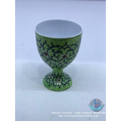 Enamel (Minakari) Egg Cup & Saucer - PE1039
