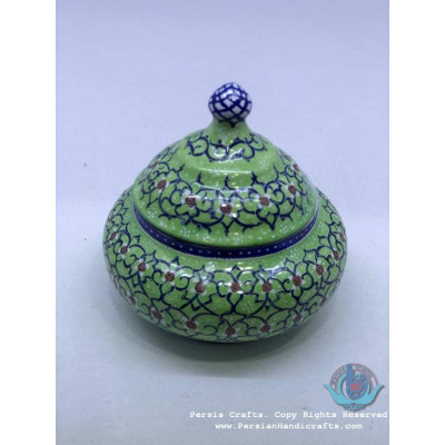 Eslimi Minakari Sugar Pot|Candy Dish - PE1057