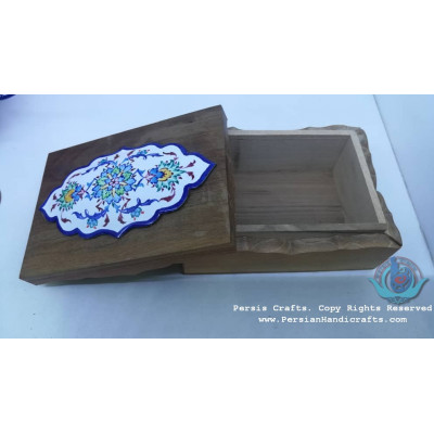 Wooden Jewelry Box | Minakari On Detachable Lid | PE1060 Wooden Jewelry Box | Minakari On Detachable Lid | PE1060