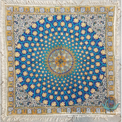 Hand Printed Ghalamkar Tablecloth - PGH1001