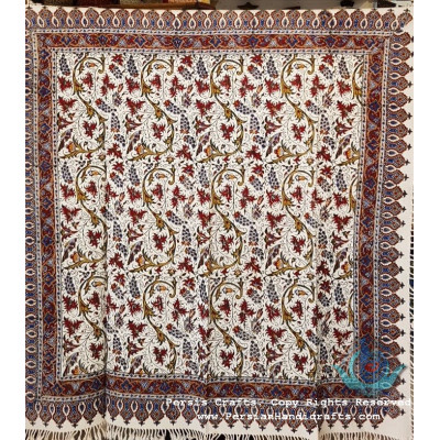 Hand Printed Ghalamkar Tablecloth - PGH1005