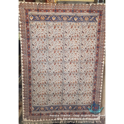 Hand Printed Ghalamkar Tablecloth - PGH1008