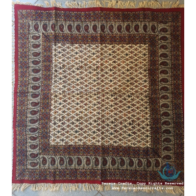 Hand Printed Ghalamkar Tablecloth - PGH1012