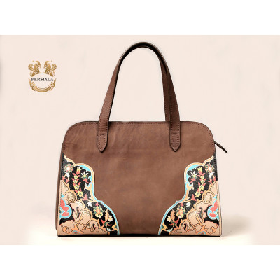 Handmade Satchel Bag | Hand Painted on Leather | PHB101