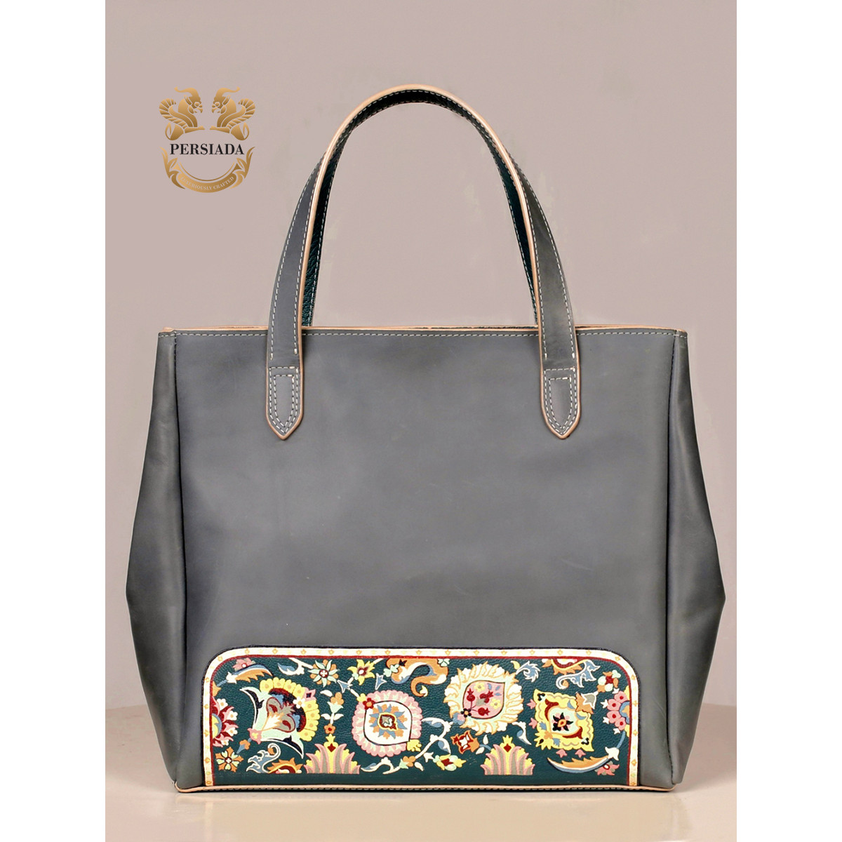 Handmade Satchel Bag | Hand Painted on Leather | PHB103 | Persiada 