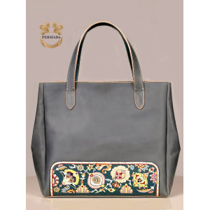 Handmade Satchel Bag | Hand Painted on Leather | PHB103 | Persiada 