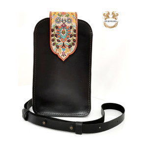 Handmade saddle bag | Hand Painted on Leather | PHB104 | Persiada 