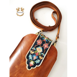 Handmade saddle bag | Hand Painted on Leather | PHB105 | Persiada 