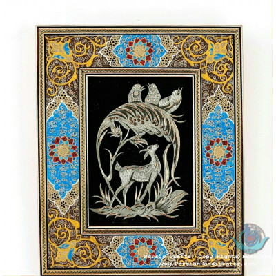 Khatam Marquetry Art Frame - PKH1022